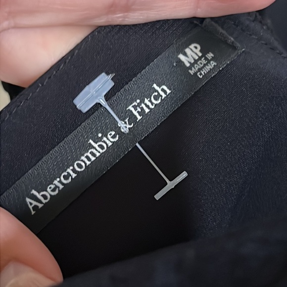 Abercrombie & Fitch Tiered Ruched Babydoll Emerson Maxi Dress | M petite - Picture 7 of 10